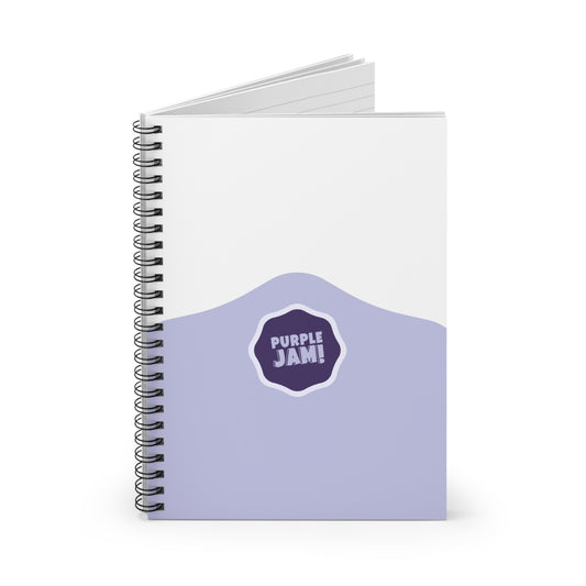 Purple Jam Spiral Notebook - Perfect for Journaling, School, or Gift, Inspirational Gift, Pink and Purple Stationery, Back to School