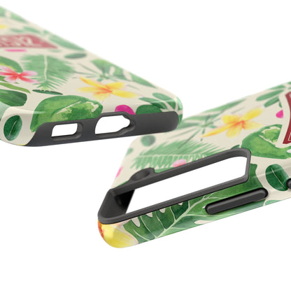 Tough Phone Case — Tropical Floral Cuba512 Protective Cover