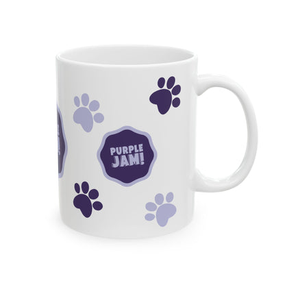 Boho Chic Ceramic Mug, Perfect Gift for Coffee Lovers, Cute Kitchen Decor, Animal Print Coffee Cup, Modern Home Accent