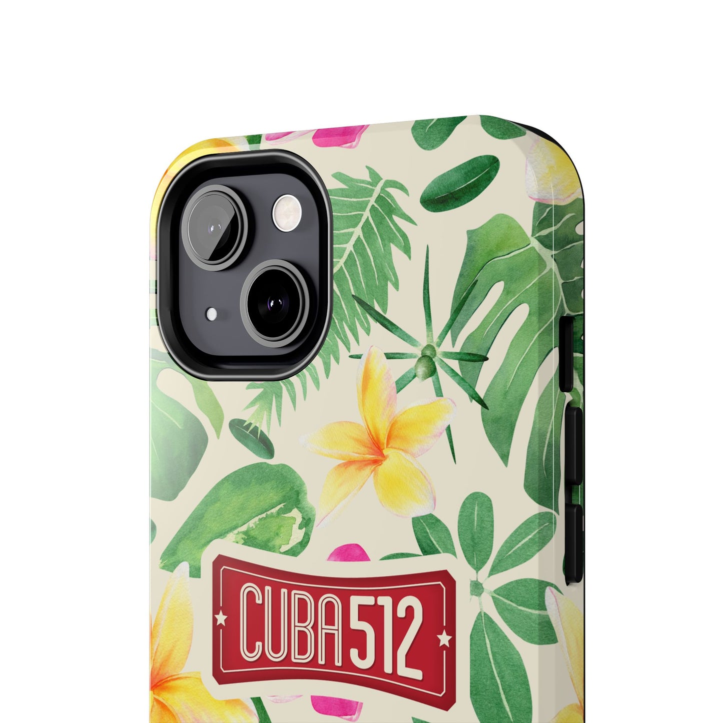 Tough Phone Case — Tropical Floral Cuba512 Protective Cover