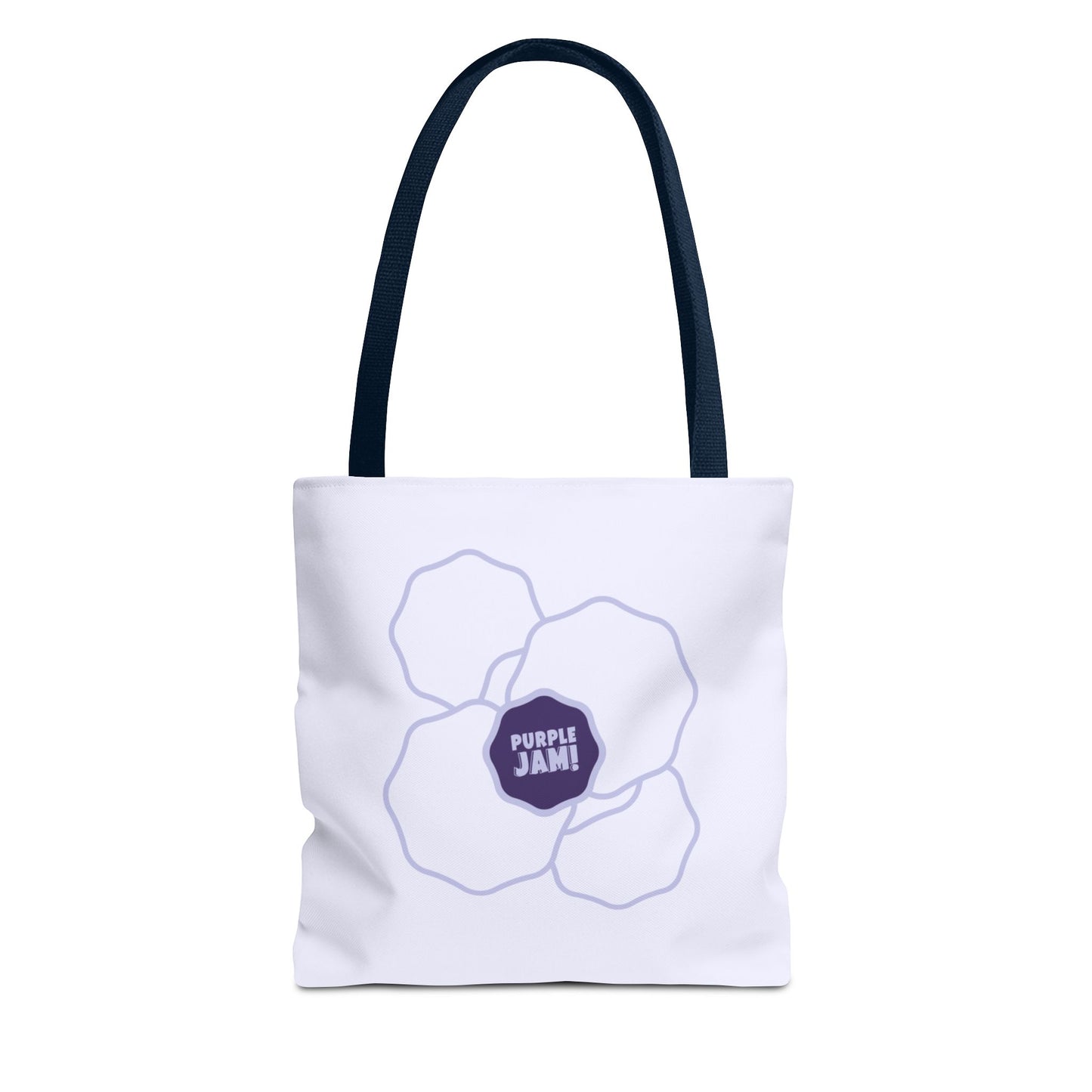 Purple Jam Floral Tote Bag, Stylish Reusable Grocery Bag, Eco-Friendly Everyday Tote, Gift for Garden Lovers, Shopping & Beach