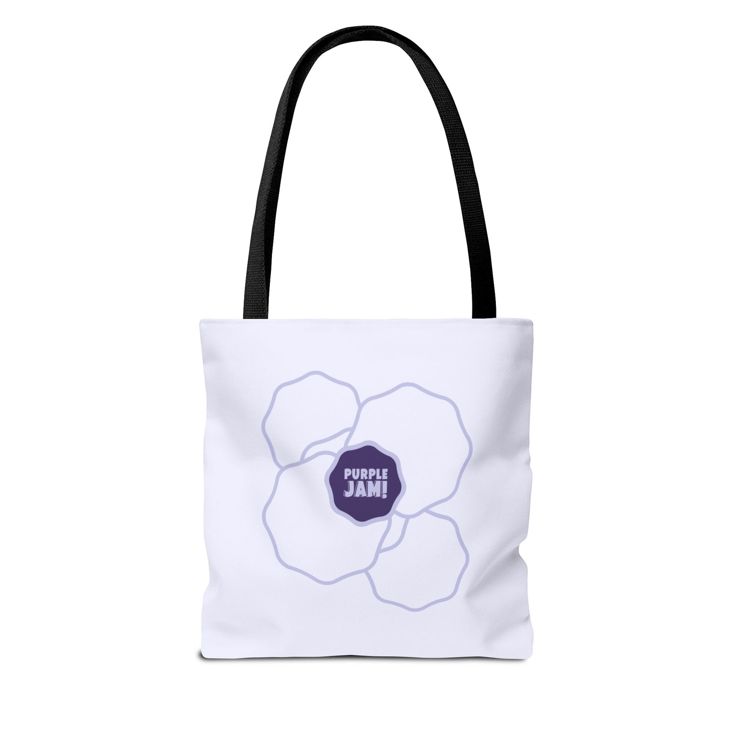 Purple Jam Floral Tote Bag, Stylish Reusable Grocery Bag, Eco-Friendly Everyday Tote, Gift for Garden Lovers, Shopping & Beach