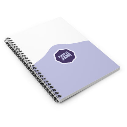 Purple Jam Spiral Notebook - Perfect for Journaling, School, or Gift, Inspirational Gift, Pink and Purple Stationery, Back to School
