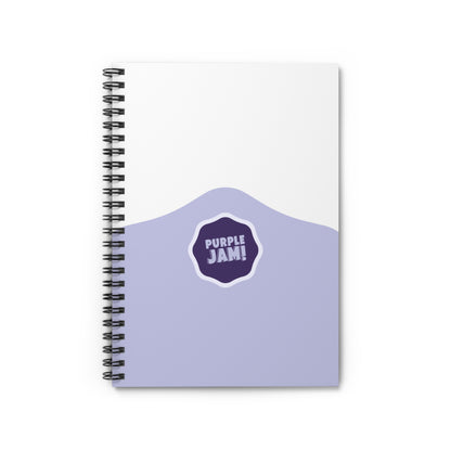 Purple Jam Spiral Notebook - Perfect for Journaling, School, or Gift, Inspirational Gift, Pink and Purple Stationery, Back to School