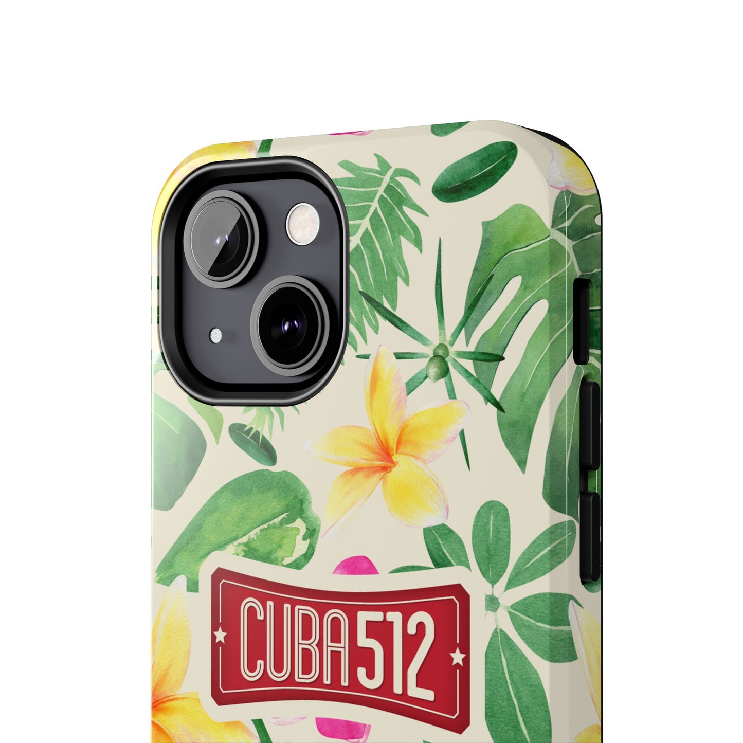 Tough Phone Case — Tropical Floral Cuba512 Protective Cover