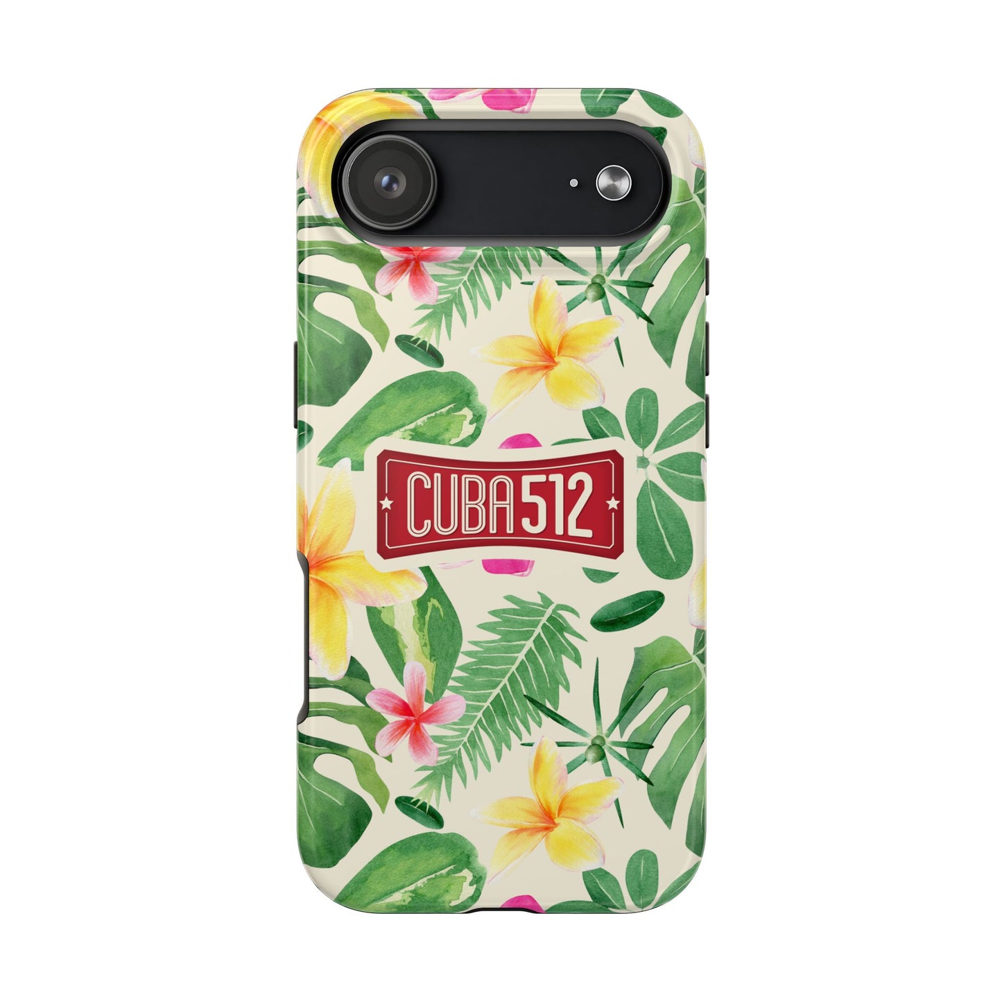 Tough Phone Case — Tropical Floral Cuba512 Protective Cover
