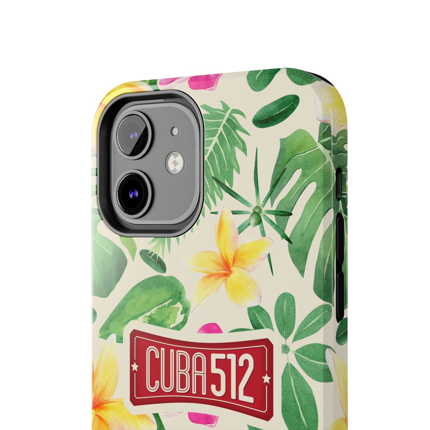 Tough Phone Case — Tropical Floral Cuba512 Protective Cover