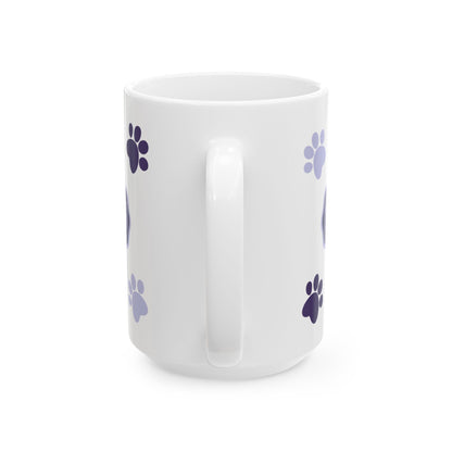 Boho Chic Ceramic Mug, Perfect Gift for Coffee Lovers, Cute Kitchen Decor, Animal Print Coffee Cup, Modern Home Accent