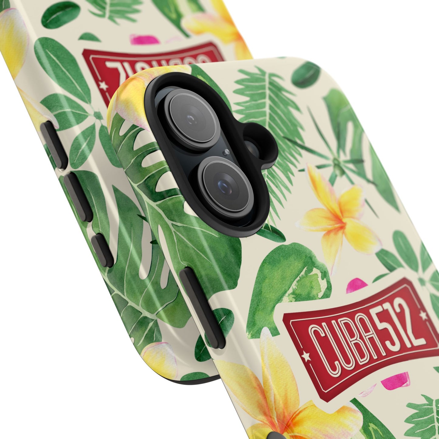 Tough Phone Case — Tropical Floral Cuba512 Protective Cover